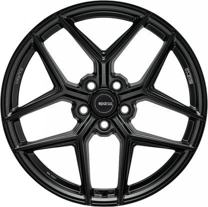 Sparco FF3 matt black 8x18 ET29 - LK5/120 ML72.56