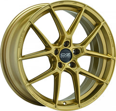 OZ Estrema GT HLT race gold Alufelge 9x18 Zoll ET32 LK 5x114.3 ML75