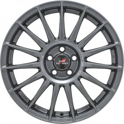 OZ Superturismo TGR-WRT matt graphite 7x17 ET42 - LK4/100 ML68