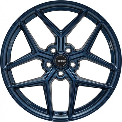 Sparco FF3 matt blue 8x18 ET45 - LK5/112 ML73.1