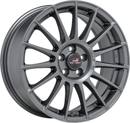 OZ Superturismo TGR-WRT matt graphite 8.5x20 ET42 - LK5/114.3 ML75