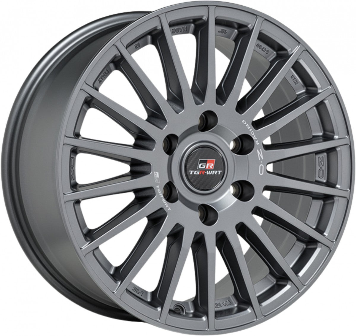 OZ Rally Desert TGR-WRT matt graphite 8x18 ET50 - LK6/139.7 ML95.1