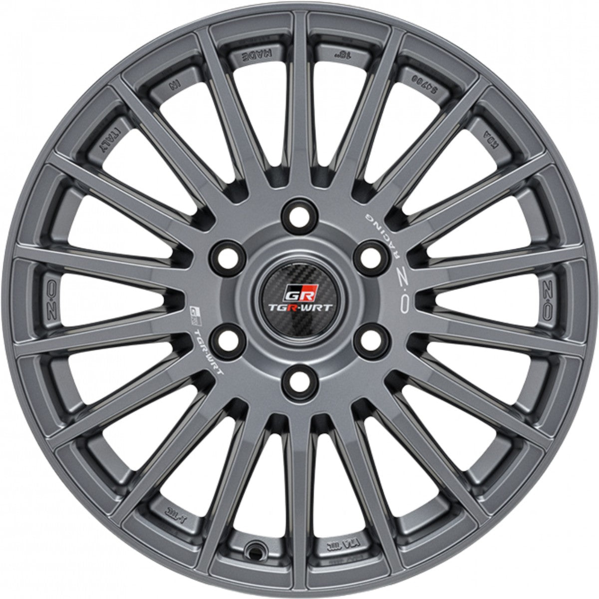 OZ Rally Desert TGR-WRT matt graphite 8x18 ET50 - LK6/139.7 ML95.1