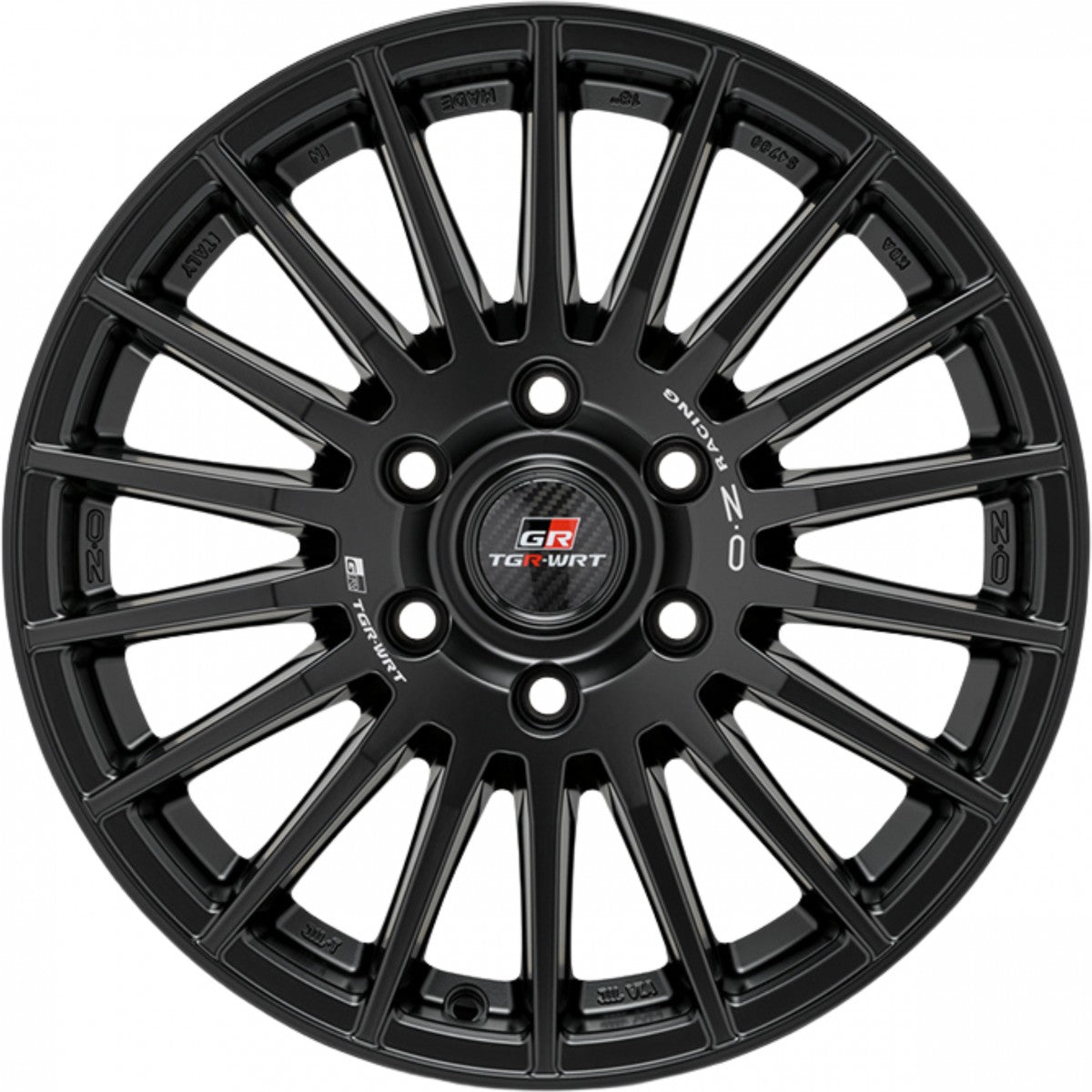 OZ Rally Desert TGR-WRT matt black 8x18 ET50 - LK6/139.7 ML95.1
