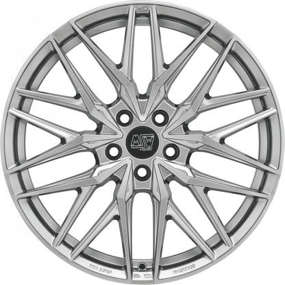 MSW 50 hyper silver Alufelge 8.5x20 Zoll ET35 LK 5x112 ML73.1 – Bild 2