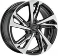 MSW 60 gloss black full polished Alufelge 7.5x18 Zoll ET51 LK 5x114.3 ML67.06
