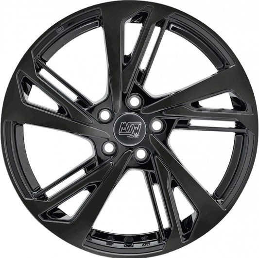 MSW 60 gloss black 8x18 ET40 - LK5/112 ML57.06