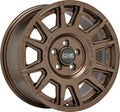 OZ Rally Legend matt bronze + dark lettering Alufelge 8x17 Zoll ET35 LK 6x139.7 ML106.1