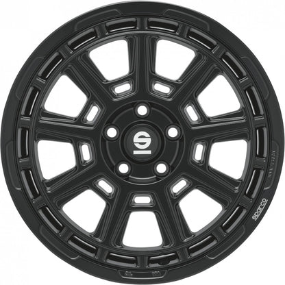 Sparco Sterrato matt black Alufelge 8x17 Zoll ET35 LK 5x114.3 ML73.1 – Bild 2