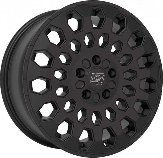 MSW 99 matt black 8x19 ET45 - LK6/114.3 ML66.1