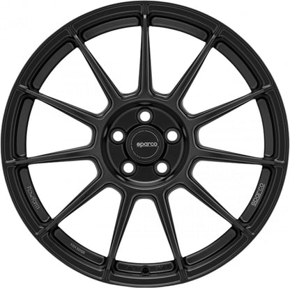 Sparco FF4 matt black 8x18 ET35 - LK5/112 ML73.1