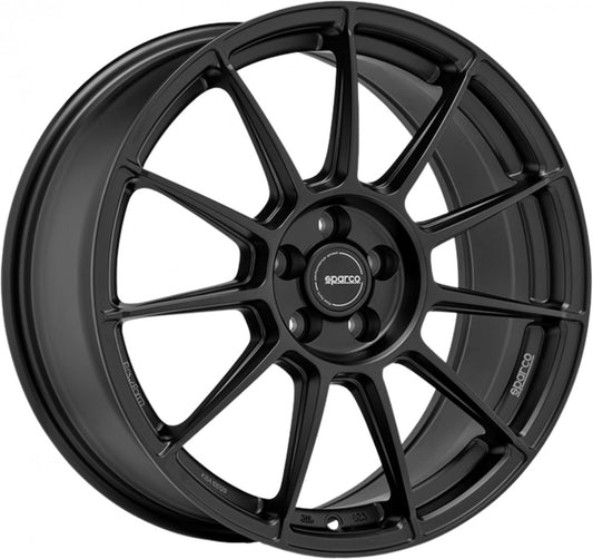 Sparco FF4 matt black 8x18 ET40 - LK5/114.3 ML73.1