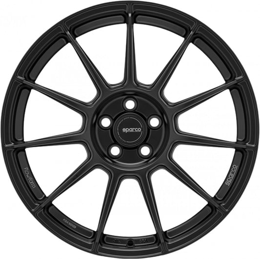 Sparco FF4 matt black 8.5x18 ET38 - LK5/112 ML73.1