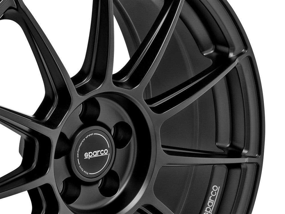 Sparco FF4 matt black 8.5x18 ET38 - LK5/112 ML73.1