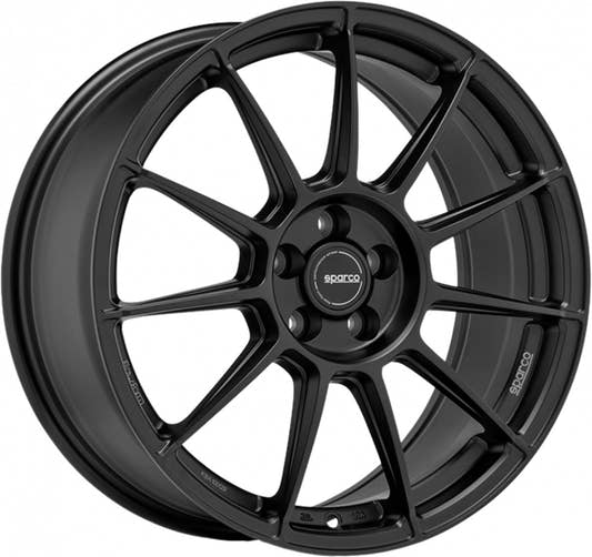 Sparco FF4 matt black 10.5x18 ET27 - LK5/120 ML72.56