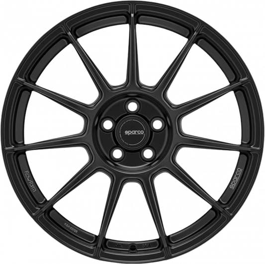 Sparco FF4 matt black 10.5x18 ET27 - LK5/120 ML72.56