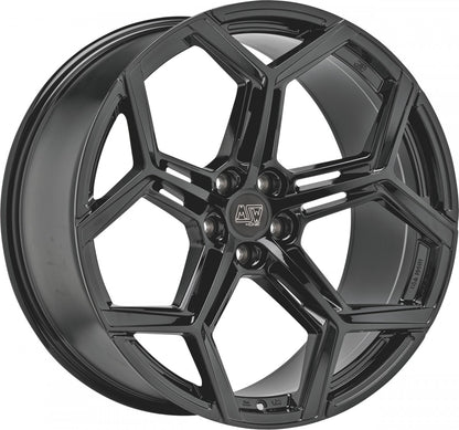 MSW 53 gloss black Alufelge 9x20 Zoll ET26 LK 5x112 ML73.1