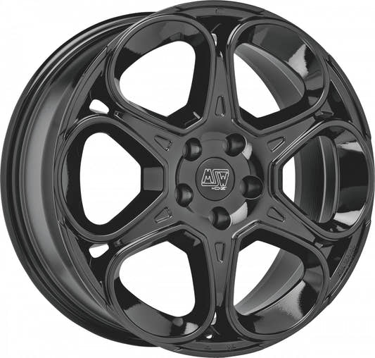 MSW 83 gloss black Alufelge 7.5x18 Zoll ET36 LK 5x110 ML65.06