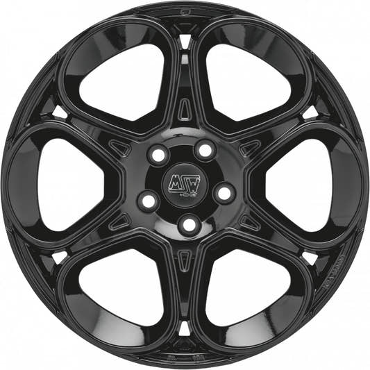 MSW 83 gloss black Alufelge 7.5x18 Zoll ET36 LK 5x110 ML65.06 – Bild 2