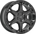 MSW 83 gloss black Alufelge 7x17 Zoll ET45 LK 5x114.3 ML73.1