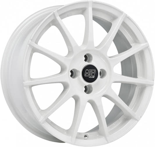 MSW 85 white Alufelge 7x17 Zoll ET35 LK 4x98 ML58.06