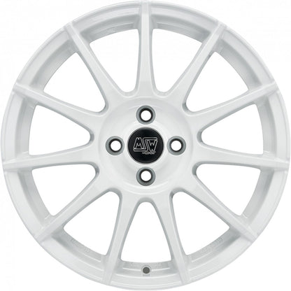 MSW 85 white 7x17 ET30 - LK4/98 ML58.06