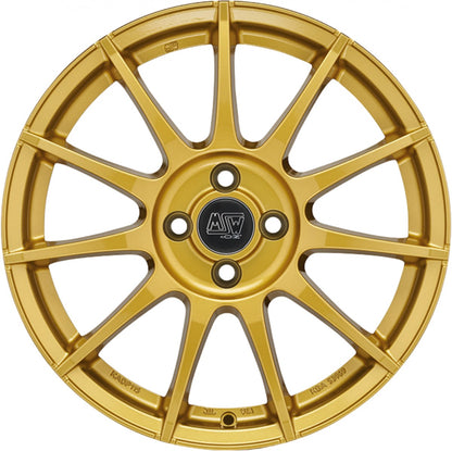 MSW 85 gold 7x17 ET30 - LK4/98 ML58.06