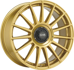 OZ Superturismo Evoluzione race gold + black lettering Alufelge 8.5x19 Zoll ET44 LK 5x112 ML75
