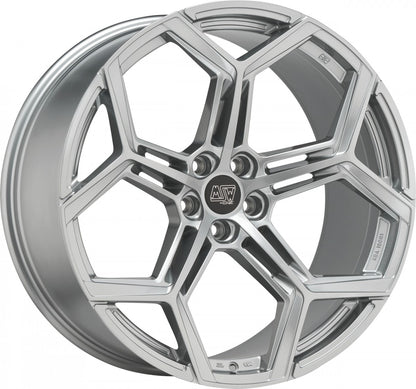 MSW 53 hyper silver 10.5x21 ET19 - LK5/112 ML66.56