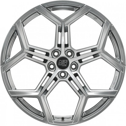 MSW 53 hyper silver 10.5x21 ET19 - LK5/112 ML66.56