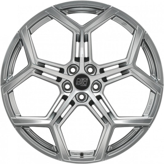 MSW 53 hyper silver 10.5x21 ET19 - LK5/112 ML66.56