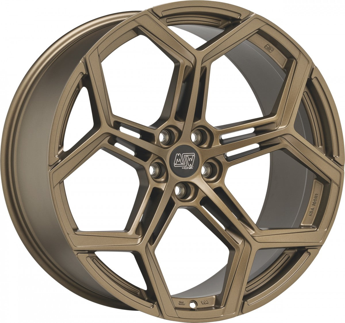 MSW 53 rally bronze 10.5x21 ET19 - LK5/112 ML66.56