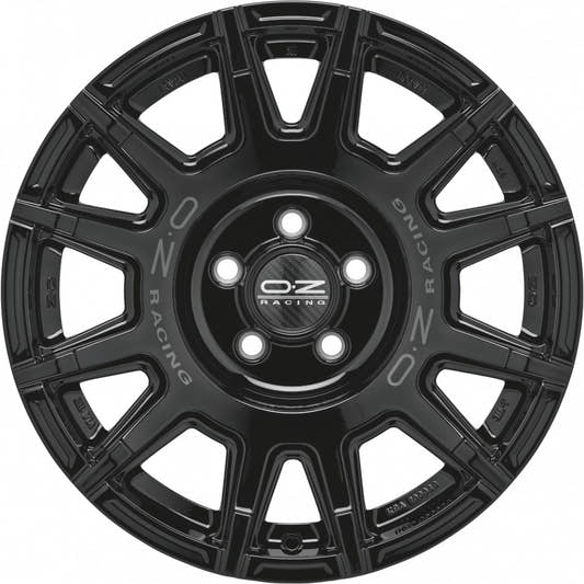 OZ Rally Legend gloss black + dark lettering Alufelge 8x17 Zoll ET35 LK 5x112 ML75 – Bild 2