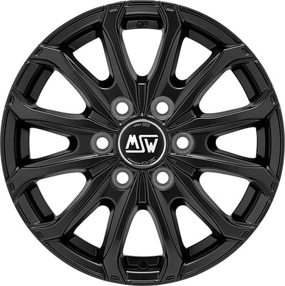 MSW 48 Van matt black Alufelge 6.5x15 Zoll ET65 LK 5x118 ML71.1 – Bild 6