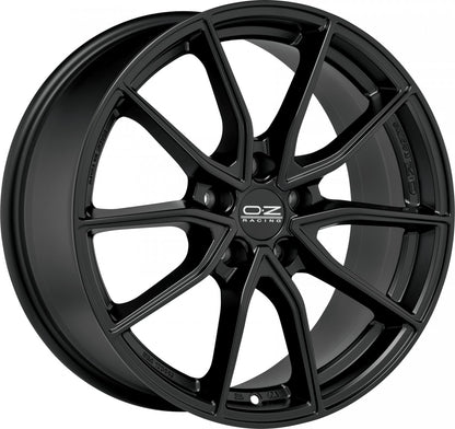 OZ Super Sport matt black 8x19 ET35 - LK5/112 ML73.1