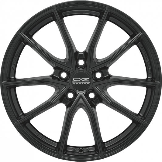 OZ Super Sport matt black Alufelge 8x19 Zoll ET35 LK 5x112 ML73.1