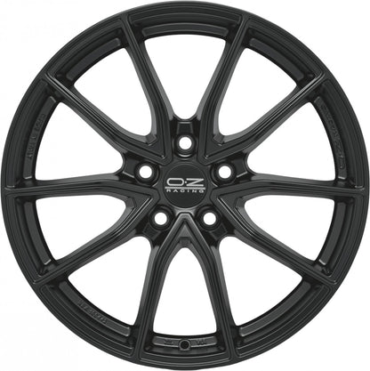 OZ Super Sport matt black 8x19 ET35 - LK5/112 ML73.1