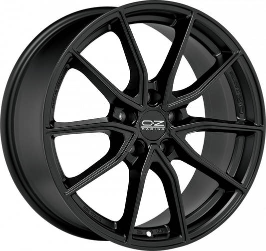 OZ Super Sport matt black Alufelge 8x19 Zoll ET35 LK 5x114.3 ML73.1