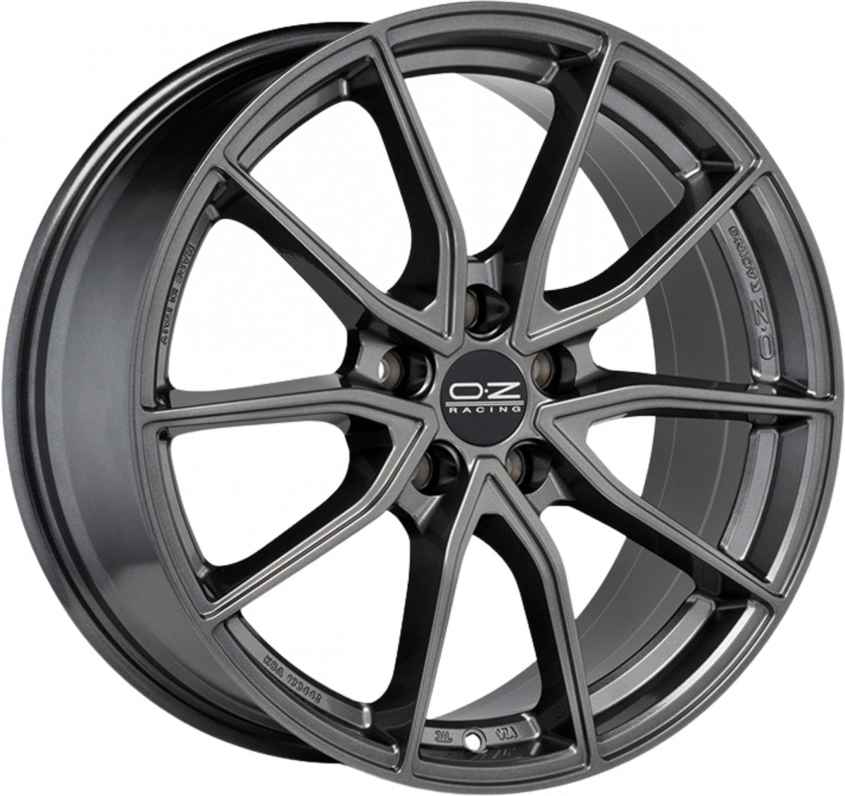 OZ Super Sport star graphite 8x18 ET45 - LK5/120 ML72.56
