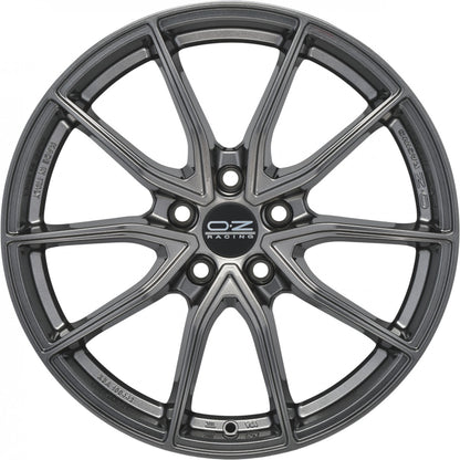 OZ Super Sport star graphite 8x18 ET45 - LK5/120 ML72.56