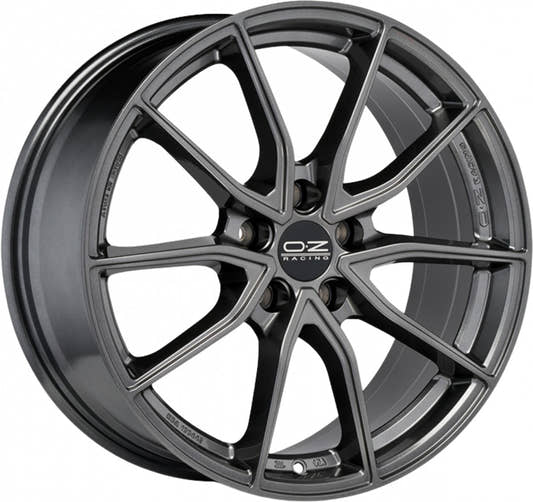 OZ Super Sport star graphite Alufelge 8x18 Zoll ET45 LK 5x112 ML73.1
