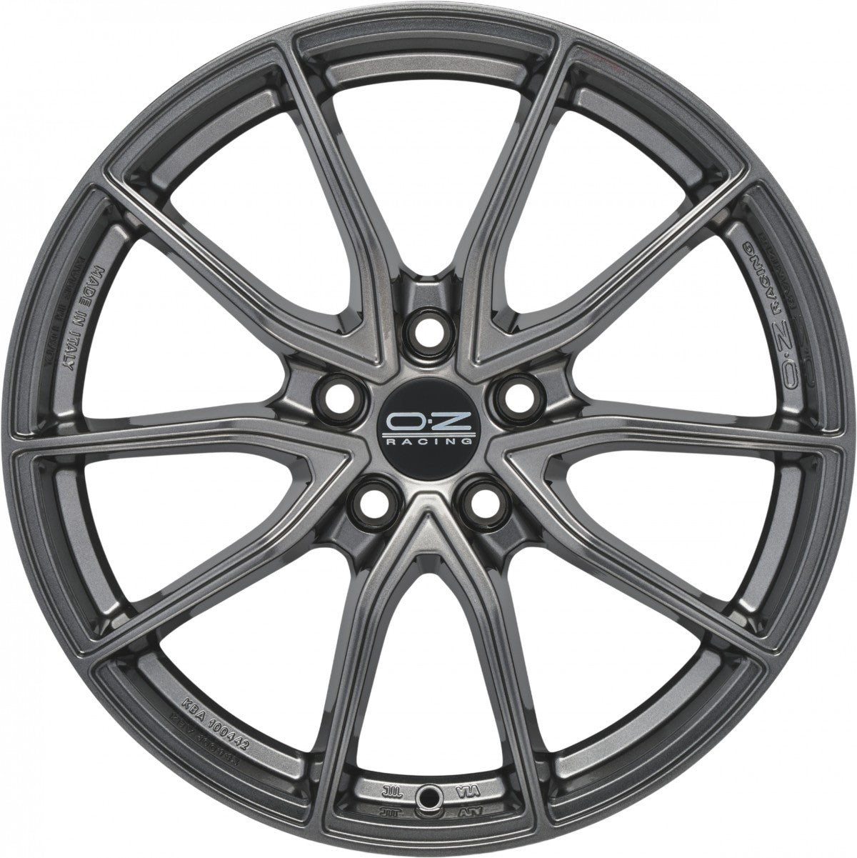 OZ Super Sport star graphite 8x19 ET45 - LK5/120 ML72.56
