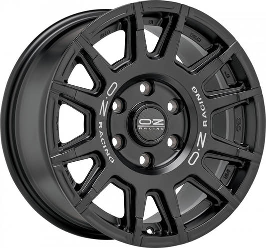 OZ Rally Legend matt black + dark lettering Alufelge 9x20 Zoll ET35 LK 6x139.7 ML106.1