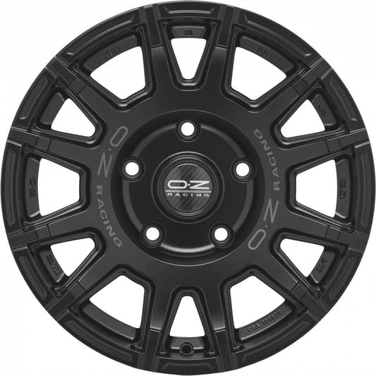 OZ Rally Legend matt black + dark lettering Alufelge 9x20 Zoll ET45 LK 5x120 ML79