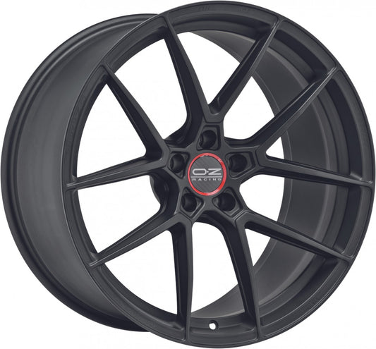 OZ Estrema GT HLT satin black 10x20 ET45 - LK5/130 ML71.56