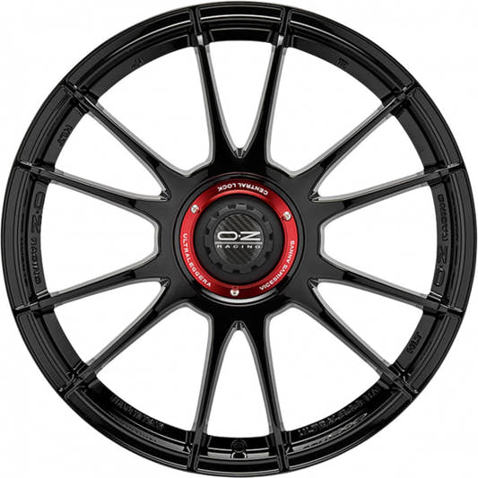 OZ Ultraleggera XX gloss black 7x17 ET34.5 - LK4/98 ML58.06