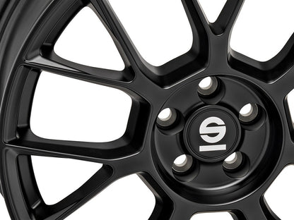 Sparco Super Sprint matt black 8x18 ET45 - LK5/120 ML72.56