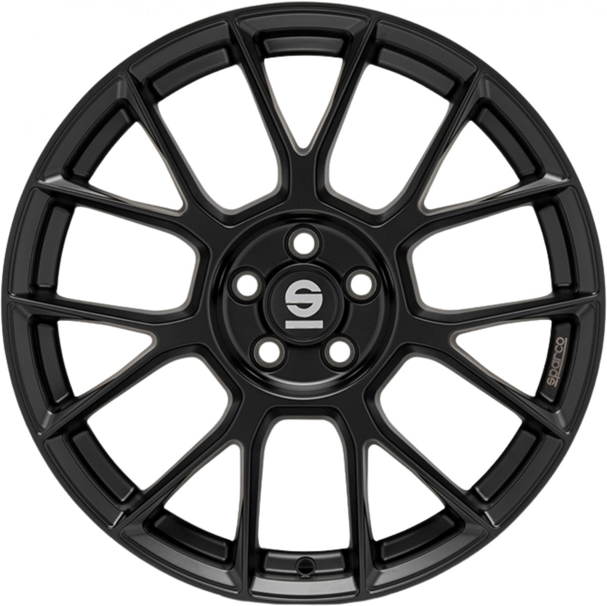 Sparco Super Sprint matt black 8x18 ET35 - LK5/100 ML63.3
