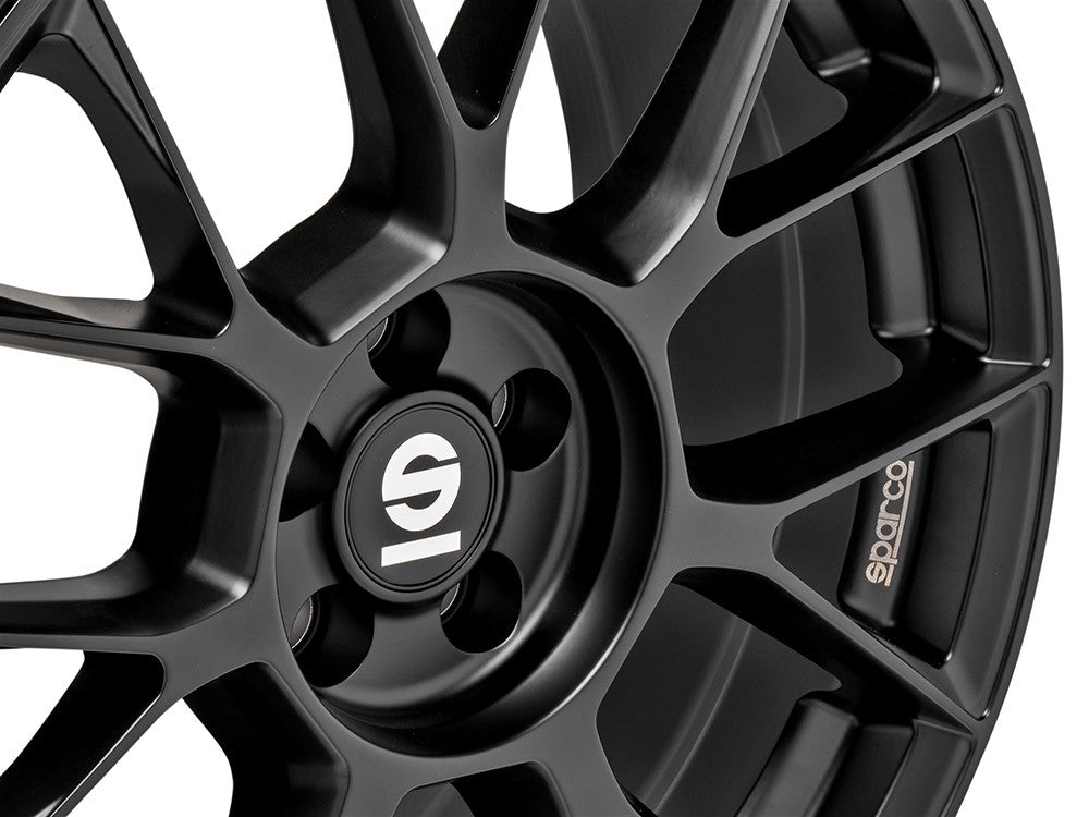 Sparco Super Sprint matt black 8x18 ET45 - LK5/100 ML63.3