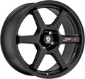 Sparco JP-R matt black Alufelge 8x18 Zoll ET45 LK 5x112 ML73.1